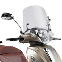 Givi 357A Windscreen - Piaggio Beverly 125ie - 300ie -10-on