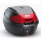 Givi E300 Monolock top box, Matt Silver